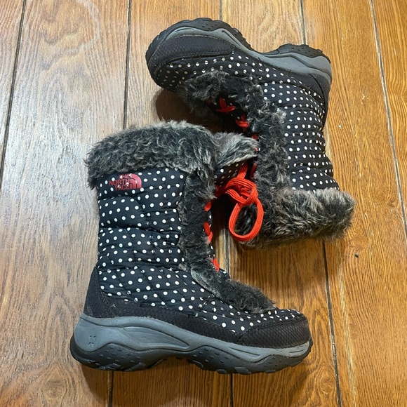 The North Face Polka Dot Winter Boots Size 12 - Picture 3 of 13